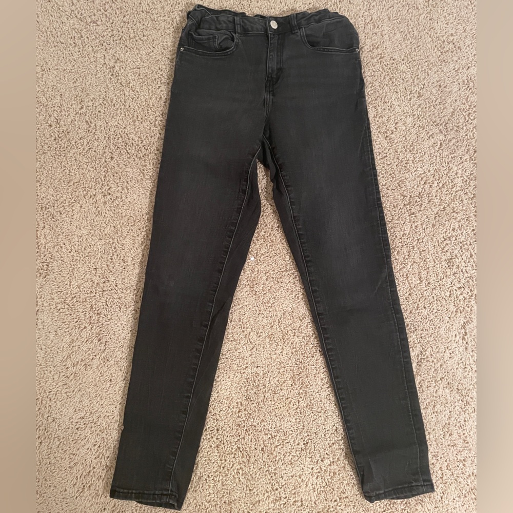 Girls ZARA black jeans size 13-14